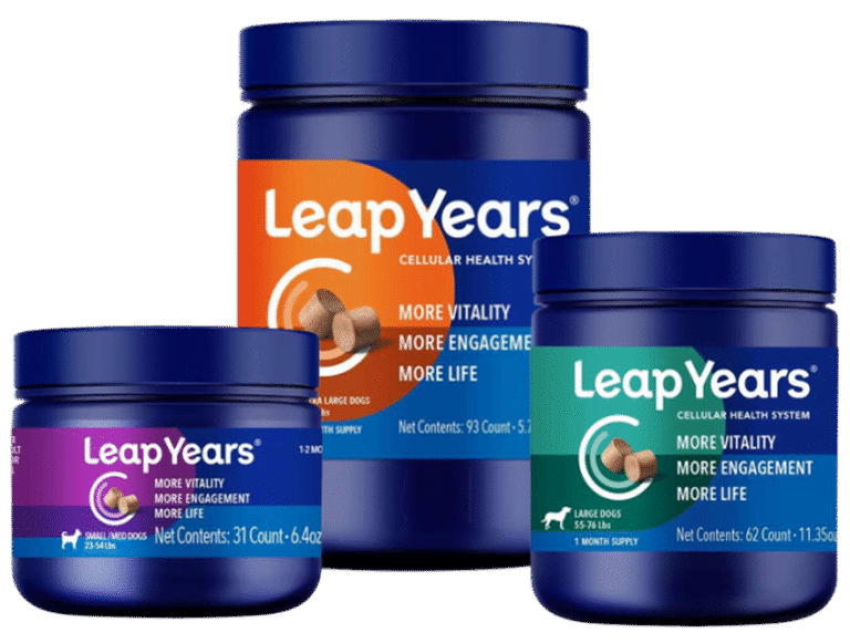 Leap Years NAD+ Boosting Reduce Senescence Dog Supplement