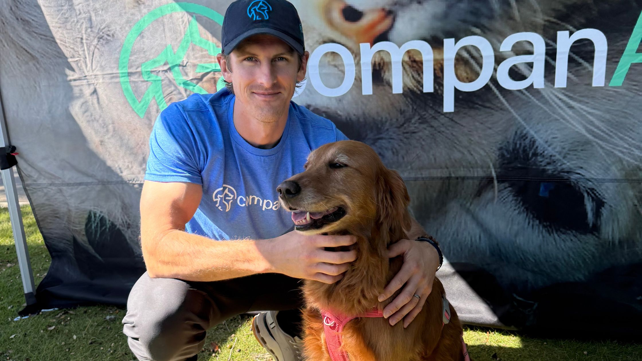Sam and Ralston at a CompanAIn event